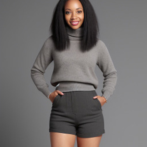 Vik04 Shorts in Dark Grey